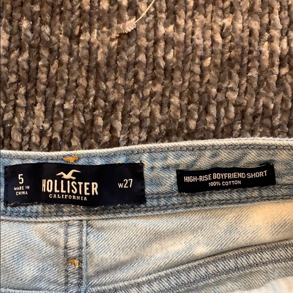 Holister high rise boyfriend shorts RARE - Picture 4 of 6